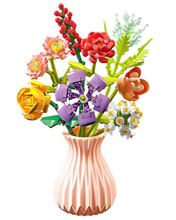 Zuanma Çiçek Buketi Yapım Seti No8 109