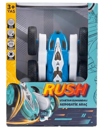 Go Kidy Rush 360 Uzaktan Kumandalı Akrobatik Araç Mavi