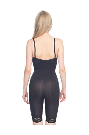 Dikişsiz Paçası Dantelli Boxer Boy Korse