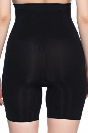 Ikişsiz Masaj Öze.llikli Paçalı Boxer Korse