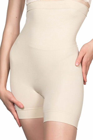 Ikişsiz Masaj Öze.llikli Paçalı Boxer Korse