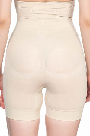 Ikişsiz Masaj Öze.llikli Paçalı Boxer Korse