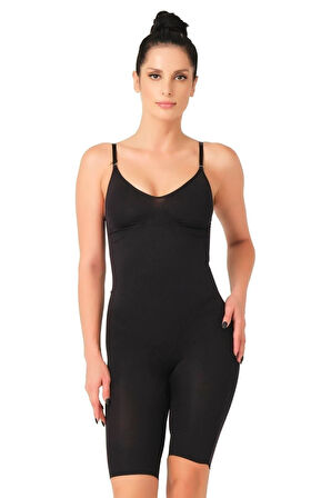 Dikişsiz Desenli.paçalı Body Korse