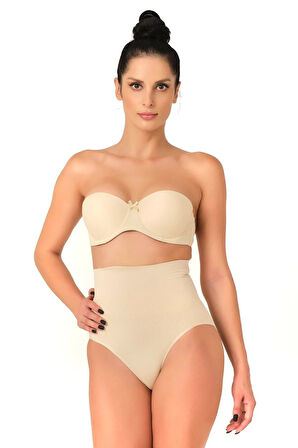 Seamless Düşük Bel Double Slip Külot Korse Ten Yeni Sezon (1 Adet Ekonomik)