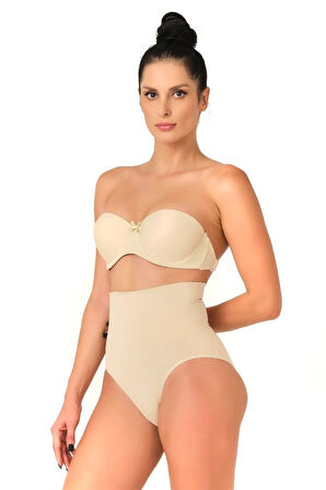 Seamless Düşük Bel Double Slip Külot Korse Ten Yeni Sezon (1 Adet Ekonomik)