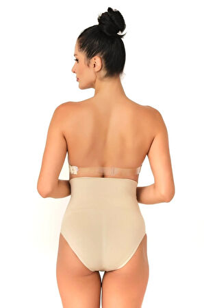 Seamless Düşük Bel Double Slip Külot Korse Ten Yeni Sezon (1 Adet Ekonomik)