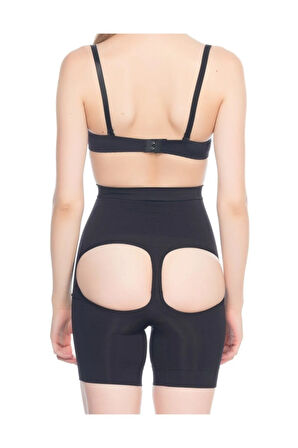 Dikişsiz Masaj Özellikli Arkası Açık Boxer Korse