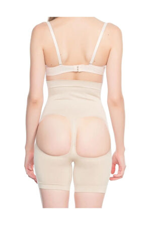 Yüksek Bel Popo.açık Paçalı Korse