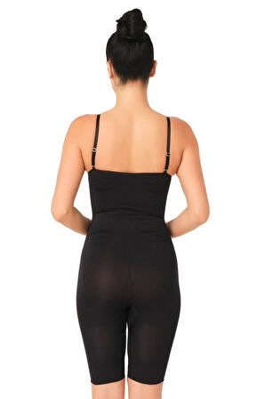 Dikişsiz Desenli.paçalı Body Korse
