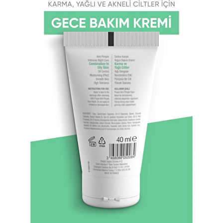 Propia Yoğun Gece Bakım Kremi Step 3 40 ml