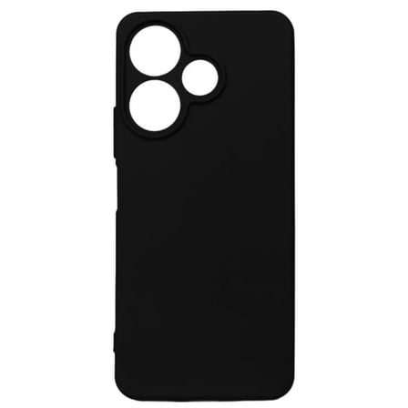 Xiaomi Redmi 13 4G Kılıf First Silikon - Siyah
