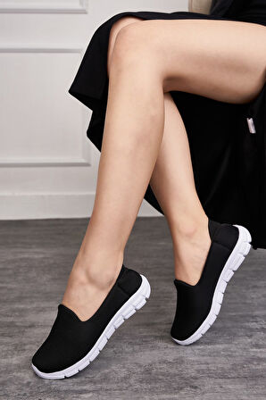 Günlük Kadın Babet Kolay Giyilebilir Hava alabilen Hafif Rahat Taban Esnek Günlük Spor Ayakkabı 035