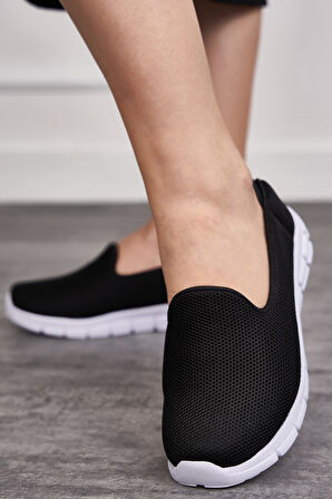 Günlük Kadın Babet Kolay Giyilebilir Hava alabilen Hafif Rahat Taban Esnek Günlük Spor Ayakkabı 035