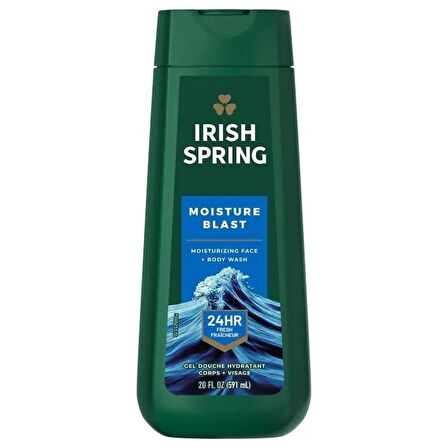 Irish Spring Moisture Blast Nemlendirici Yüz ve Vücut Yıkama 591ML