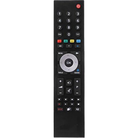 TP7187R Grundıg Smart Tv Için Uzaktan Kumanda Değiştirme Uzaktan Kumanda TP7187R Siyah