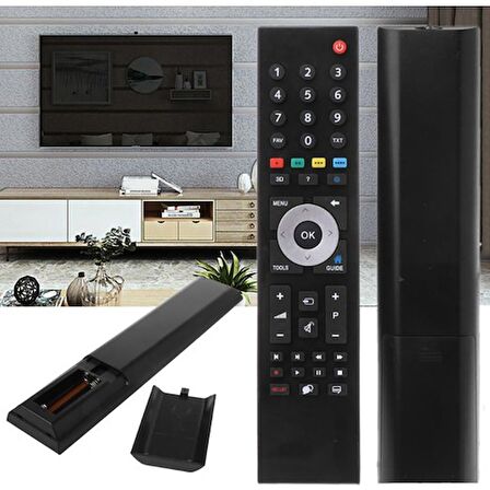 TP7187R Grundıg Smart Tv Için Uzaktan Kumanda Değiştirme Uzaktan Kumanda TP7187R Siyah