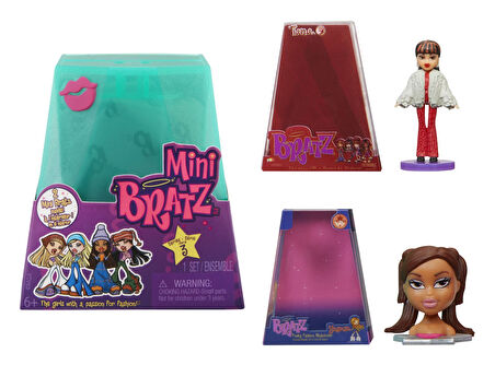 MGAE BRATZ IDS505327-505324 MINIS Bratz Minis Seri 3 bebekleri