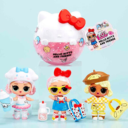 Mga Lol Tots Hello Kitty ve Arkadaşları Sürpriz Paket 523840