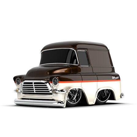 CarTuned S2 1957 GMC Panel Van Kahverengi Custom Araba 529705