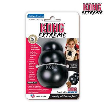 Kong Extreme Ödüllü Köpek Oyuncağı Medium 9Cm