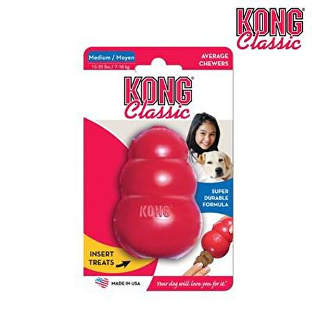 Kong Classic Köpek Oyuncağı Medium 9 cm