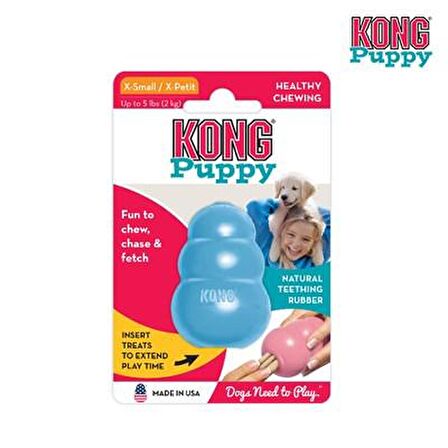 Kong Puppy Yavru Köpek Small (Küçük Irk) 8Cm