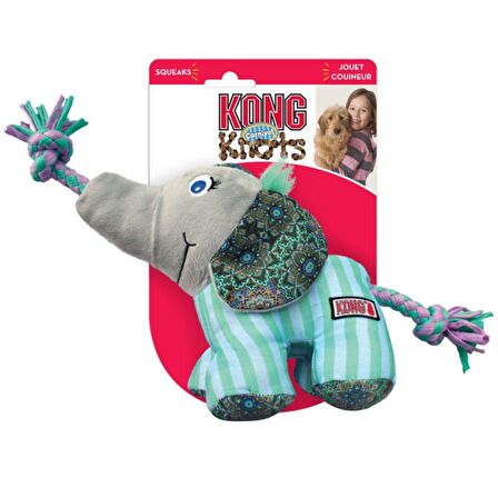 Kong Knots Carnival Elephant S/M Köpek Oyuncağı 