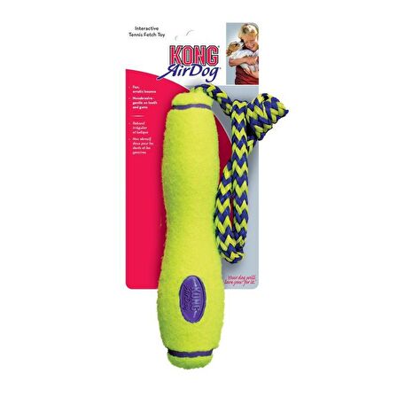 Kong AirDog Fetch Stik İpli Köpek Oyuncağı Medium