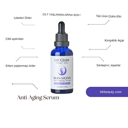 2li Set - Yüz Serumu + Yüz Kremi Seti 50ml - Kırışıklık Çizgi Leke Yaşlılık Karşıtı Anti-Aging