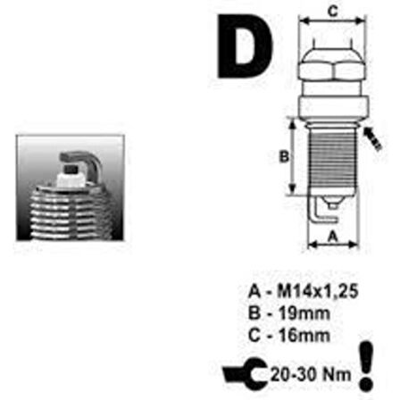 Buji Fr8dc Ea Rez. Favorit Forman Doblo Palıo 1.2