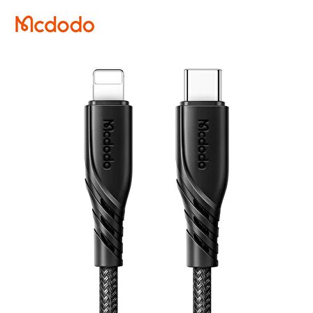 Mcdodo CH-7171 Lightning 20 Watt Hızlı Şarj Aleti Siyah