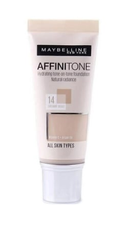 Maybelline New York Nemlendirme Etkili Fondöten - Affinitone Foundation No: 14 CREAMY BEIGE