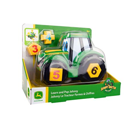 46654 Tomy John Deere - Traktör Johnny ve Sayılar +18 ay