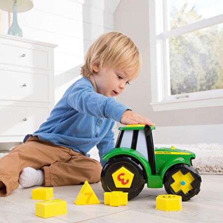 46654 Tomy John Deere - Traktör Johnny ve Sayılar +18 ay