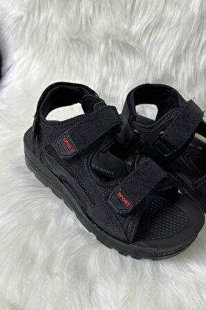 Günlük Kadın Erkek Kalın Anatomik Taban Cırtlı Ayarlanabilir Plaj Havuz Deniz Sandalet 037-337-183