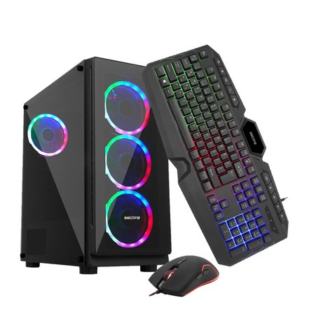 Seclife GM-1275 i7-12700KF 16GB 500GB 4GB R9370 500W Dos Oyuncu Pc