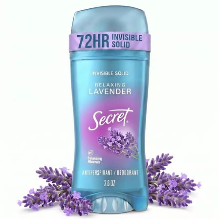 Secret Relaxing Lavender Invisible Solid Deodorant 73GR