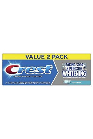 Crest Baking Soda&Peroxide Whitening 323 gr Diş Macunu X2 Paket