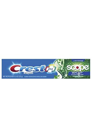 Crest Scope Outlast Tam Koruma Diş Macunu 153 g 