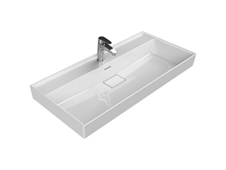 TURKUAZ Sharp Etajerli Lavabo 60x48 cm
