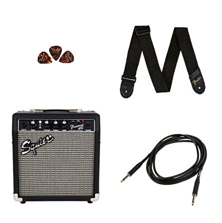 SQUİER SONİC STRATOCASTER 2 TON SUNBURST FRONTMAN 10 G AMFİ ELEKTRO GİTAR SETİ