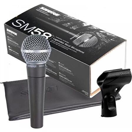 Shure Sm58se Swiç Cardioid Vokal Mikrofonu