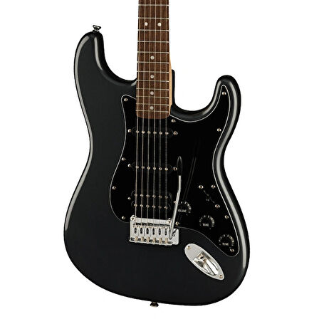 SQUİER AFFİNİTY HSS FRONTMAN 15G AMP CHARCOAL FROST EMTALLİC ELEKTRO GİTAR SETİ