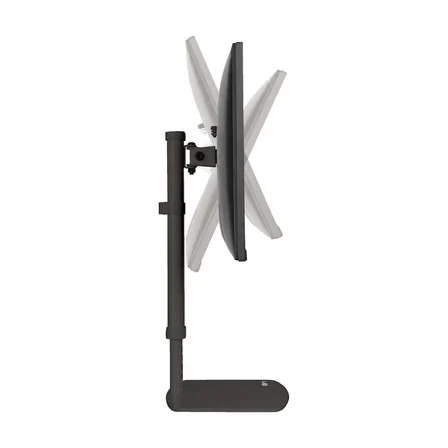 Yükseklik Ayarlı 36-54 cm Tekli Monitör Standı | 17”-27” | VESA 75x75 / 100x100 | Masaüstü