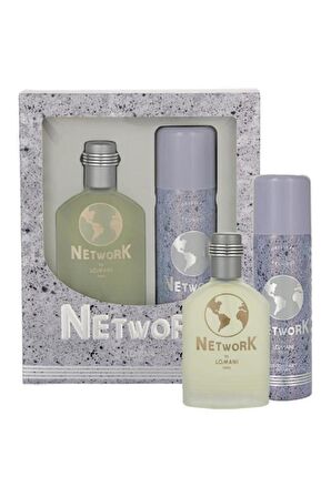 Network For Men EDT 100 Ml + 200 Ml Deodorant Erkek Parfüm Seti