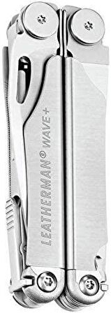 Leatherman Unisex Multitool Wave Plus, Metalik