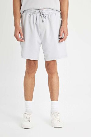 DeFacto Batman 85 Regular Fit Düz Paça Şort C5867AX24HSGR184