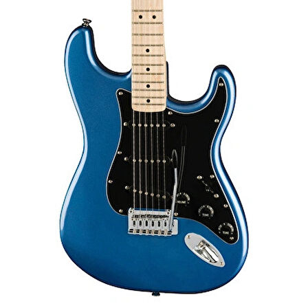SQUİER AFFİNİTY STRATOCASTER AKÇAAĞAÇ KLAVYE BLACK PG LAKE PLACİD BLUE ELEKTRO GİTAR