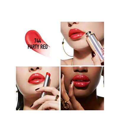 Dior Addict Stellar Shine Stick 744 Party Red