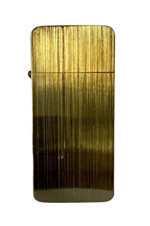PremiumQuality Fırçalı Gold Metal Benzinli Çakmak